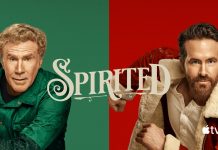 Spirited Apple TV Plus film 2022 Will Ferrell Ryan Reynolds